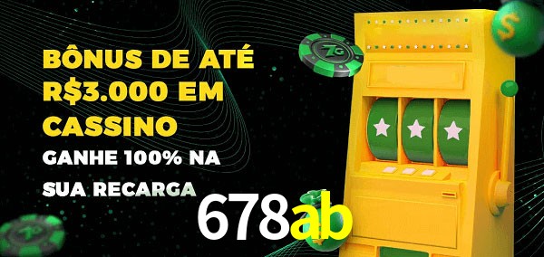 678ab melhor bônus de depósito